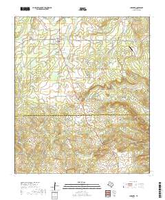 Cherokee 2019 topographic map thumbnail