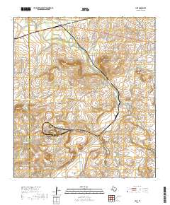 Cline 2019 topographic map thumbnail