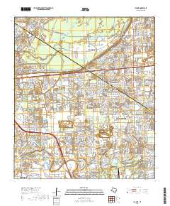 Clodine 2019 topographic map thumbnail