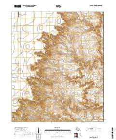 Collett Springs 2019 topographic map thumbnail