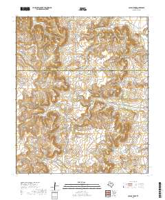 Collins Creek 2019 topographic map thumbnail