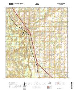 Comanche Hills 2019 topographic map thumbnail