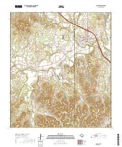 Comfort 2019 topographic map thumbnail