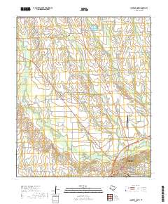 Commerce North 2019 topographic map thumbnail