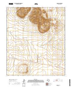 Cornudas 2019 topographic map thumbnail