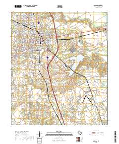 Corsicana 2019 topographic map thumbnail