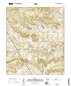 Cranfills Gap 2019 topographic map thumbnail