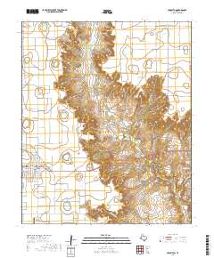 Crosbyton 2019 topographic map thumbnail