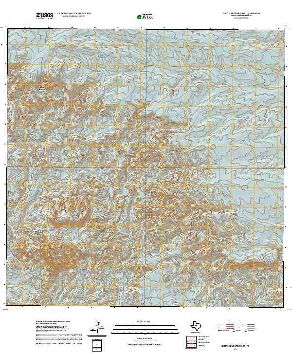 Cuesta Del Burro East 2019 topographic map thumbnail