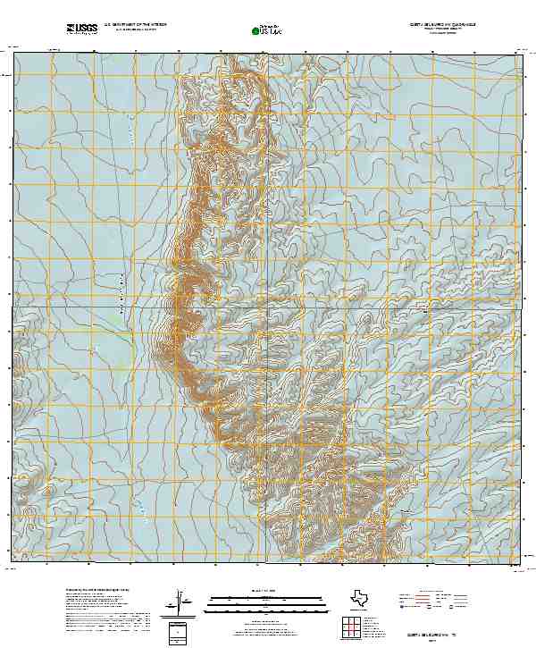 Cuesta Del Burro NW 2019 topographic map thumbnail