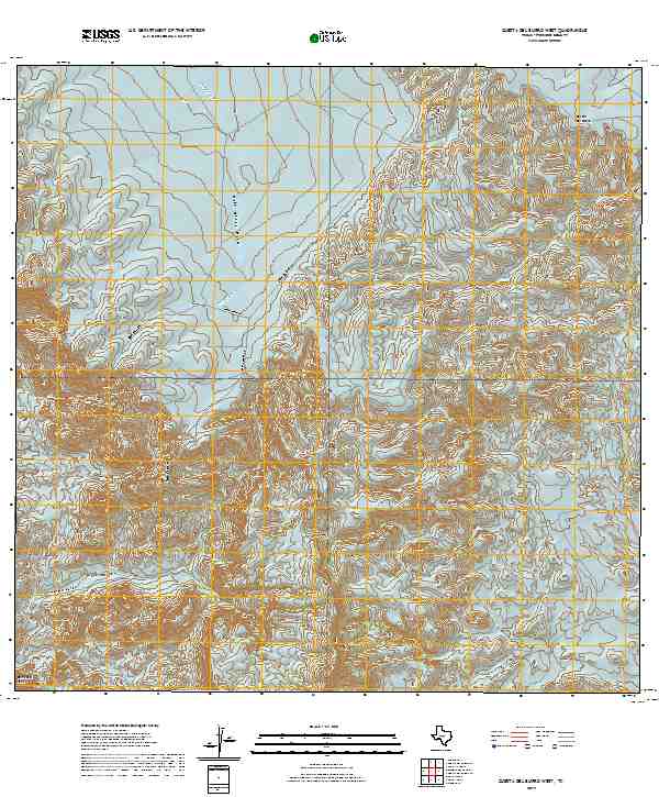 Cuesta Del Burro West 2019 topographic map thumbnail