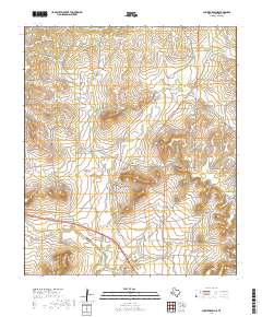 Cumbie Draw NE 2019 topographic map thumbnail