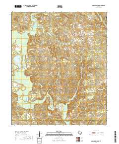Cunningham Creek 2019 topographic map thumbnail