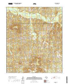 Cushing 2019 topographic map thumbnail