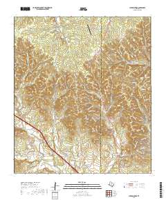 Cypress Creek 2019 topographic map thumbnail