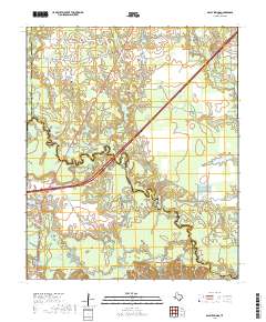 Dalby Springs 2019 topographic map thumbnail