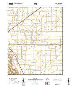 Dalhart East 2019 topographic map thumbnail