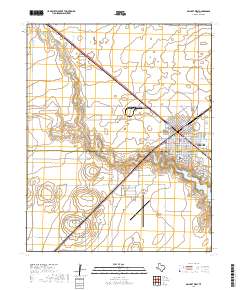 Dalhart West 2019 topographic map thumbnail