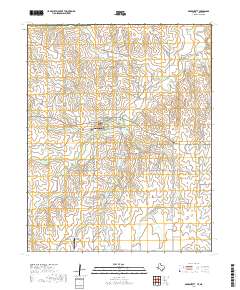 Darrouzett 2019 topographic map thumbnail