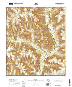 Dead Man Canyon 2019 topographic map thumbnail