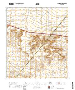 Deep Well Ranch NW 2019 topographic map thumbnail