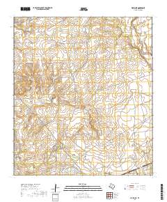 Del Rio NE 2019 topographic map thumbnail