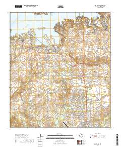 Del Rio NW 2019 topographic map thumbnail