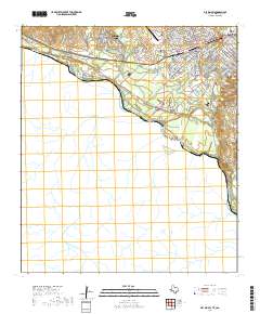 Del Rio SW 2019 topographic map thumbnail