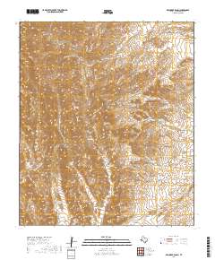 Delaware Ranch 2019 topographic map thumbnail