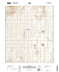 Dell City 2019 topographic map thumbnail