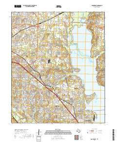 Denton East 2019 topographic map thumbnail