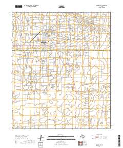 Denver City 2019 topographic map thumbnail