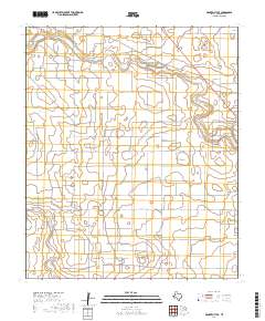 Denver City SE 2019 topographic map thumbnail