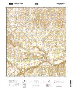 Clear Creek Lake 2019 topographic map thumbnail