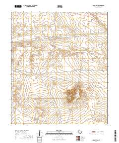 Hueco Station 2019 topographic map thumbnail