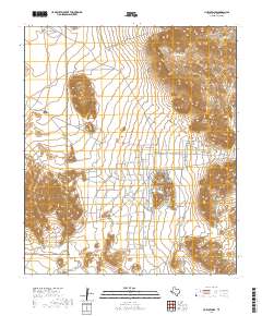 Hueco Tanks 2019 topographic map thumbnail