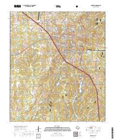 Huntsville 2019 topographic map thumbnail