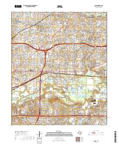Hurst 2019 topographic map thumbnail