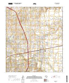 Hutto 2019 topographic map thumbnail