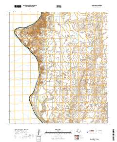 Indio Creek 2019 topographic map thumbnail