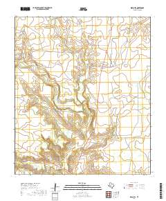 Indio Hill 2019 topographic map thumbnail
