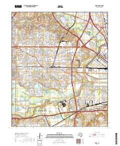 Irving 2019 topographic map thumbnail