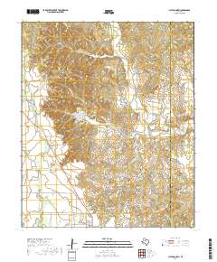 Jayton North 2019 topographic map thumbnail