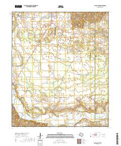Jayton South 2019 topographic map thumbnail