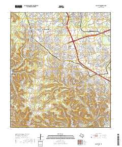 Jollyville 2019 topographic map thumbnail