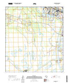 Jones Creek 2019 topographic map thumbnail