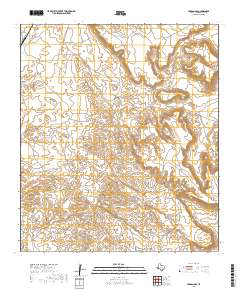 Jordan Gap 2019 topographic map thumbnail