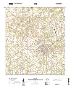 Jourdanton 2019 topographic map thumbnail