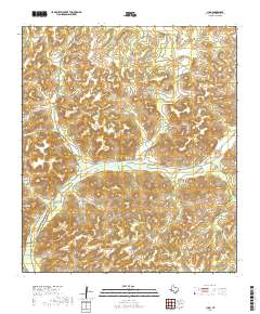 Juno 2019 topographic map thumbnail
