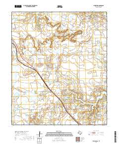 Justiceburg 2019 topographic map thumbnail